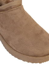 Khaki Suede Winter Stylish Ankle Boots (TC-RS2530-KHA)