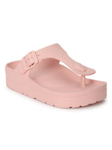 Pink PU Slip-On Flats (TC-RS3480-PNK)