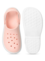 Pink White PU Slip-On Croc Flats (TC-RS3580-PNKWHT)