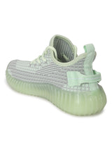 Green Mesh Lace-Up Sneakers (TC-RS3601-GRN)