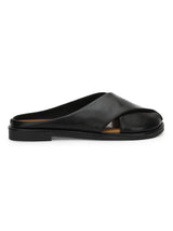 Black PU Slip-On Flats (TC-RS3655-BLK)