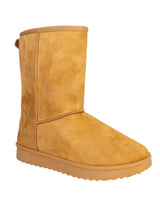 Camel Suede Winter Stylish High Ankle Boots (TC-RS3683H-CAM)