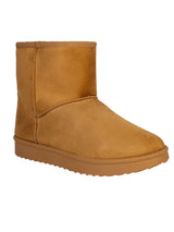 Camel Suede Winter Stylish Medium Ankle Boots (TC-RS3683M-CAM)