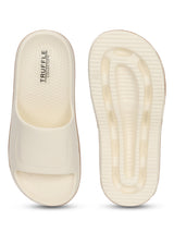 Cream Mocha PU Slip-On Flats (TC-RS3690-CRMMOC)