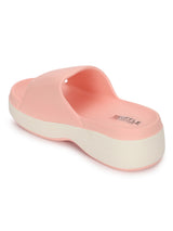 Pink White PU Slip-On Flats (TC-RS3690-PNKWHT)