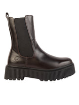 Brown Synthetic Leather Winter High-End Stylish Ankle Boots (TC-RSZY503-BRO)