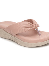Beige PU Slip-On Flats (TC-ST-023-BEIG)