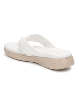 Cream PU Slip-On Flats (TC-ST-023-CRM)