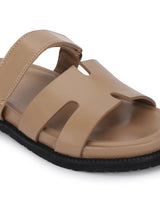 Beige PU Slip-On Flats (TC-ST12ORRY-BEIG)