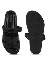 Black PU Slip-On Flats (TC-ST12ORRY-BLK)