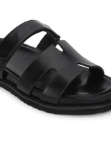 Black PU Slip-On Flats (TC-ST12ORRY-BLK)