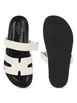 White PU Slip-On Flats (TC-ST12ORRY-WHT)