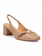 Nude Patent Leather Block Heel Sandals (TC-Y7188-5-NUD)