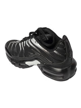 Black Silver Mesh Lace-Up Sneakers For Kids-Unisex (TC-Z2327-BLKSIL)