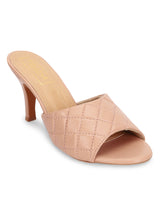 Nude PU Stiletto Sandals (TP10035-01-NUD)