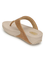 Nude Suede Comfort Flats (TC-CD-905-NUD)
