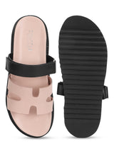 Pink PU Slip-On Flats (TC-OS-0301-PNK)