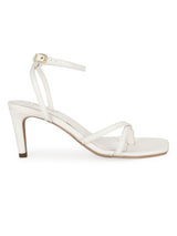 White PU Strappy Stiletto Sandals (TC-ST-1234-WHTPU)