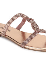 Nude PU Twisted Diamante Strap Slip Ons (TC-ST-1218-NUD)