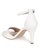 White PU Wide Strap Stiletto Sandals (TC-SLC-N1108-WHT)