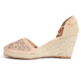 Wrap Around Jute Wedges