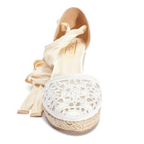 Wrap Around Jute Wedges