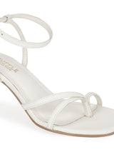 White PU Strappy Stiletto Sandals (TC-ST-1234-WHTPU)