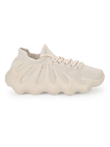 Beige Mesh Slip-On Sneakers (TC-RS3445-BEIG)