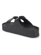 Black PU Slip-On Flats (TC-ROME1-BLK)