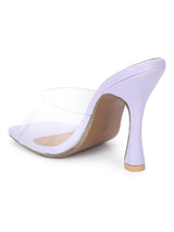 Lilac Purple PU Stiletto Mules (TC-ST-1348-LILPU)