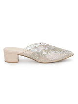 Nude PU Diamante Block Mules (TC-SLC-BL107-NUD)