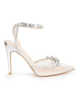 Clear Perspex Diamante Stiletto Sandals (TC-HOT190-CLR)