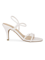 White PU Strappy Stiletto Sandals (TC-ST-1297-WHT)