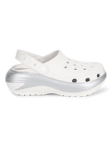 White PU Slip-On Croc Flats (TC-RS3496-WHT)