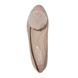 Pink Pom Pom Detail Flat
