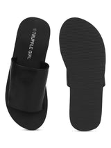 Black EVA Slip On Wedges