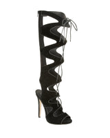 Black Suedette Boots