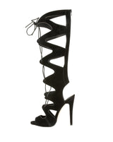 Black Suedette Boots