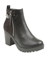 Black Pu Boots
