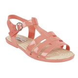 Orange Flat Shoes