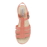 Orange Flat Shoes