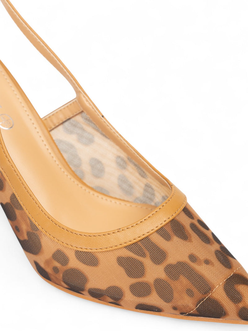 Camel Leopard Mesh Buckle Stiletto Heel Sandals (TC-1014-1-CMLLEO)