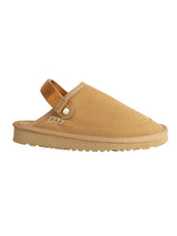 Camel Suede Adjustable Strap Velcro Slip-On Flats (TC-2026-2-CML)