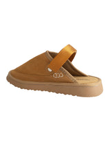 Camel Suede Adjustable Strap And Top Design Velcro Flats For Men (TC-2026-3-CML)