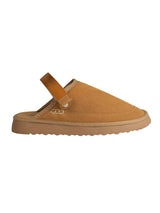 Camel Suede Adjustable Strap And Top Design Velcro Flats For Men (TC-2026-3-CML)