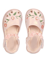 Pink PU Velcro Sandals For Kids-Girls (TC-861-PNK)