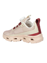 Pink Mesh Paw Print Dial Lock Closure Sneakers For Kids-Unisex (TC-9050-PNK)