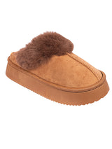 Camel Suede Winter Warm Flatform Flats (TC-AM02-1755-CAM)