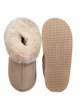 Beige Suede Winter Warm Flatform Boots (TC-AM02-1758-BEIG)
