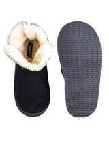 Black Suede Winter Thick Sole Snow Ankle Boot (TC-AM08-217-BLK)